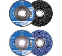 PFERD 44698004 Chiffon de nettoyage POLICLEAN PLUS PLD Ø 125 x 13 m Ø alésage 22.3 mm pour les travaux de nettoyage grossiers 125