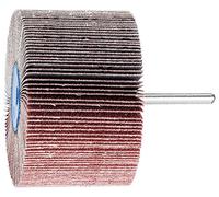 PFERD 45215 Lot de 10 roues à rabat en oxyde d'aluminium A 7,6 cm de diamètre x 5,1 cm de longueur, tige 1/4" Grain 80 6000 tr/min max.