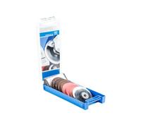 PFERD 49350071 SET CombiClick 19 pièces Ø 115 mm M14 usinages grossièrement jusqu'à poli pour meuleu