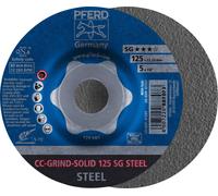 PFERD Pferd Disque abrasif CC-Grind Acier massif 125 mm Quantité:1