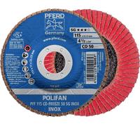 PFERD 67611550 PFF 115 CO-FREEZE 50 SG INOX Disque segmenté Diamètre 115 mm Ø de perçage 22.23 mm Alliage à base de nickel