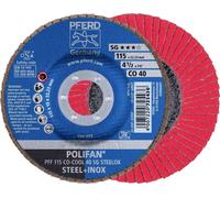 PFERD 67660415 PFF 115 CO-COOL 40 SG STEELOX Disque segmenté Diamètre 115 mm Ø de perçage 22.23 mm Alliage d'aluminium, Alliage à
