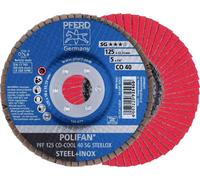 PFERD 67660425 PFF 125 CO-COOL 40 SG STEELOX Disque segmenté Diamètre 125 mm Ø de perçage 22.23 mm Alliage d'aluminium, Alliage à