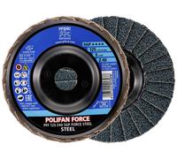 PFERD 67688124 Disque à surfacer à lamelles Diamètre 125 mm Ø de perçage 22.23 mm acier inoxydable,