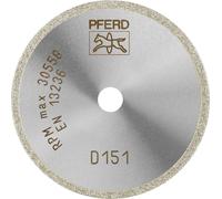 PFERD 68405015 D1A1R 50-1,4-6 D 151 GAD Disque à tronçonner diamanté Diamètre 50 mm Ø de perçage 6 m