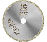 PFERD 68405164 D1A1R 50-2-10 D 357 GAD Disque à tronçonner diamanté Diamètre 50 mm Ø de perçage 10 mm Duroplast, Céramique