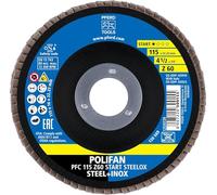 PFERD TOOLS 69300937 PFC 115 Z 60 START STEELOX Disque segmenté Diamètre 115 mm Ø de perçage 22.23 mm Grain 40 10 pc(s)