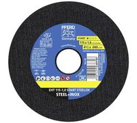 Pferd Disques de découpe EHT 115-1,0 START – 115 mm, 1,0 mm – Acier/INOX – Boîte 10