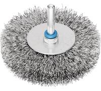 PFERD Brosse circulaire RBU 10010/6 INOX0,30 Ø 100 mm 6 mm Épaisseur de fil 0,3 mm - 43109003
