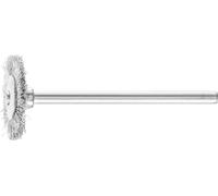 PFERD Mini brosse ronde RBU D19xl2xL5mm câble en acier D. de la tige 3 mm PFERD Quantité:10