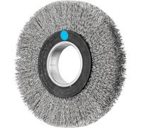 PFERD Brosse ronde large non agrandie RBU Ø 180 x 25 mm alésage variable acier inoxydable Ø 0,30 pour support de ponçage