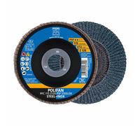 PFERD Disque à lamelles POLIFAN Z PSF STEELOX D. 125 mm granulation Z-80 conique ( 4000842599 )