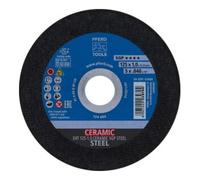 PFERD Disque à tronçonner Ceramic SGP Steel D125x1mm droite acier perçage 22,23 mm PFE Quantité:1