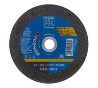 PFERD Disque à tronçonner PSF STEELOX D180x1,6mm droite INOX perçage 22,23 mm PFERD Quantité:1