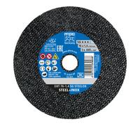 PFERD Disque à tronçonner SG STEELOX D. 76 mm épaisseur disque 1,4 mm droite corindon Quantité:50