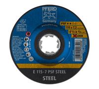 PFERD Disque à ébarber PSF X-LOCK Acier 115x7 mm 1 pièce
