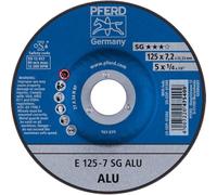 PFERD Pferd Disque à ébarber coudé pour aluminium A24NSG 125x7,2 mm Quantité:1