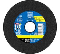 PFERD EHT 69121069 Lot de 25 disques à tronçonner | 125 x 1,6 x 22,23 mm Droite Start Steel Line | 69121069 - pour acier, acier inoxydable (INOX)