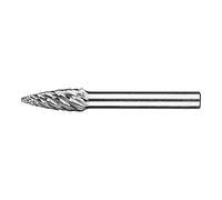 PFERD Fraise HM - Forme incurvée SPG - Denture polyvalente - Diamètre de la tige : 8 mm - Diamètre de la tige : 6 mm - Longueur : 60 mm - 21001020 - Pour une utilisation polyvalente sur les principaux matériaux industriels.