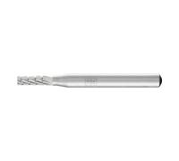 PFERD Fraise sur tige forme A ZYAS D. 4 mm L. tête 13 mm D. tige 6 mm HSS engrènement Quantité:1