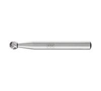 PFERD TOOLS 22419736 Fraise sur tige HSS boule 6 mm Longueur 55 mm Dimension produit, Ø 6 mm Longueur de travail 5 mm Diamètre de