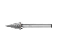PFERD Fraise sur tige forme G SKM D. 10 mm L. tête 20 mm D. tige 6 mm carbure engrènem Quantité:1