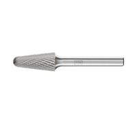 PFERD Fraise sur tige forme L KEL D. 12 mm L. tête 25 mm D. tige 6 mm carbure engrènem Quantité:1