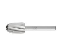 PFERD 22461816 Fraise sur tige goutte Longueur 65 mm Dimension produit, Ø 16 mm Longueur de travail 25 mm Diamètre de tige 6 mm