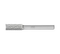 Fraise sur tige de 6 mm, en carbure, forme cylindrique ZYA-S, avec denture frontale, denture 3 PLUS, Forme : ZYA-S 0820, Ø de la tête 8 mm
