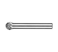 PFERD HM 21001006 Fraise en forme de boule KUD avec dents rondes Diamètre 8 mm Diamètre de la tige 6 mm Longueur 47 mm Pour une utilisation polyvalente sur les matériaux industriels les plus