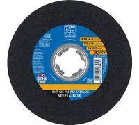 PFERD Lot de 25 disques à tronçonner, 125 x 1,6 mm, droits, X-LOCK (22,23 mm), PSF STEELOX, 61721124 - Pour un changement d'outil rapide et confortable