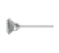 PFERD Mini brosse boisseau TBU D18xl3xL6mm câble en acier D. de la tige 3 mm PFERD Quantité:10