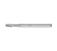 PFERD Petite fraise sur tige forme O TRE D. 3 mm L. tête 7 mm D. tige 3 mm carbure eng Quantité:1