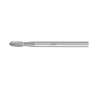 PFERD Petite fraise sur tige forme O TRE D. 3 mm L. tête 7 mm D. tige 3 mm carbure eng Quantité:1