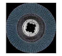 PFERD Lot de 10 disques à lamelles Polifan Power, 125 mm, Z60, X-LOCK (22,23 mm), SG STEELOX, 67786126 - pour une efficacité maximale grâce à une coupe agressive.