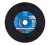 PFERD Disque à tronçonner SG STEELOX D180x2,5mm droite INOX perçage 22,23 mm PFERD Quantité:25