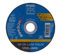PFERD Pferd Disque à tronçonner droit A46PPSF-INOX 125x2,4 mm Quantité:1