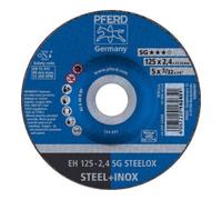 PFERD Pferd Disque à tronçonner incurvé A46RSG-INOX 125x2,4mm Quantité:1