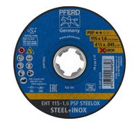 PFERD Pferd Disque à tronçonner PSF X-LOCK STEELOX 115x1,6mm Quantité:1