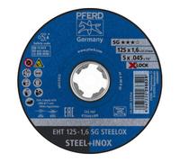 PFERD Pferd Disque à tronçonner SG X-LOCK STEELOX 125x1,6mm Quantité:1