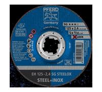 PFERD Pferd Disque à tronçonner SG X-LOCK STEELOX 125x2,4 mm Quantité:1