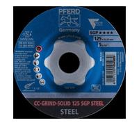 PFERD Pferd Disque abrasif CC-Grind Solid SGP ACIER 125 mm Quantité:1