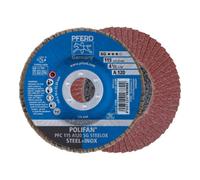 PFERD Pferd Disque abrasif éventail A120SG convexe 115 mm K120 Quantité:1