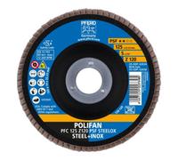 PFERD Pferd Disque abrasif éventail Z120PSF droit 125 mm K120 Quantité:1