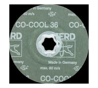 PFERD Pferd Disque abrasif fibre CC-FS CO-COOL 125 mm K36 Quantité:1