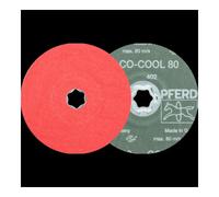 PFERD Pferd Disque abrasif fibre CC-FS CO-COOL 125 mm K80 Quantité:1