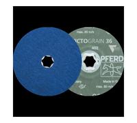 PFERD Pferd Disque abrasif fibre CC-FS VICTOGRAIN 115 mm-36 Quantité:1