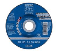 PFERD PFERD Disques à tronçonner EH 125-2,4 SG INOX Quantité:25