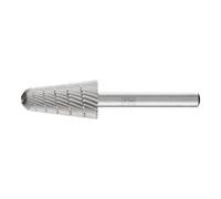 PFERD PFERD Fraise en bout HSS forme cône rond L Ø 16x30mm tige Ø 6 mm Z 3 universelle moyenne fine brise-copeaux Quantité:1