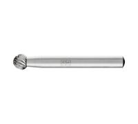 PFERD PFERD Fraise rotative HSS forme boule Ø 08x07 mm tige Ø 6 mm Z 3 universelle moyenne fine brise-copeaux Quantité:1